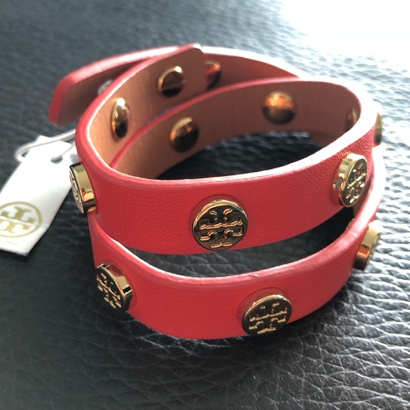 Tory Burch Jewelry - Tory Burch Leather Wrap Bracelet